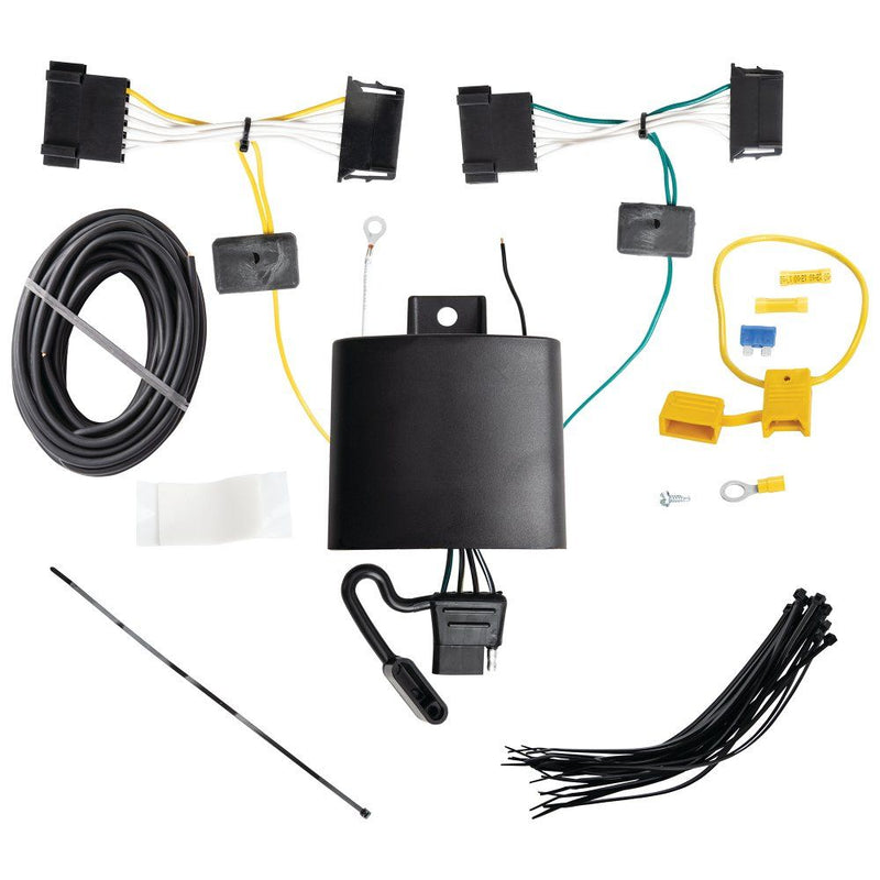 Load image into Gallery viewer, T-One T-Connector Harness, 4-Way Flat, w/Circuit Protected ModuLite HD Module fits 2019-2021 Freightliner & Mercedes-Benz Sprinter 2500& 3500