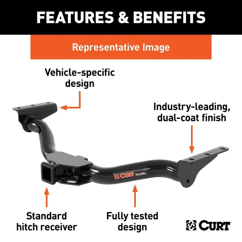 Load image into Gallery viewer, Class III 2 Inch Receiver fits Select Hyundai Santa Fe and Kia Sorento