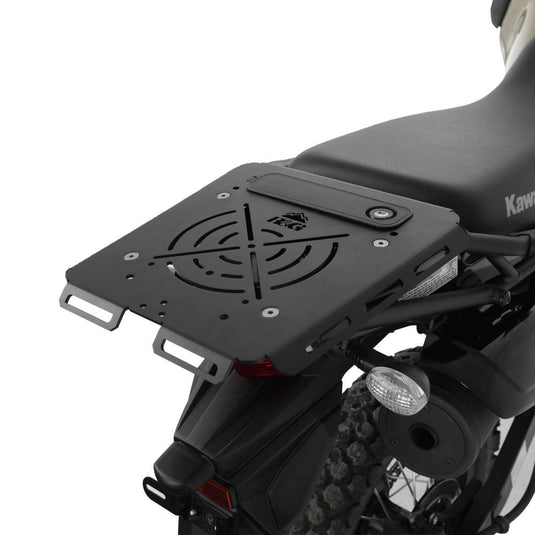 R&G Racing Black Adventure Rack For 2022-2024 Kawasaki KLR650 AR0016BK