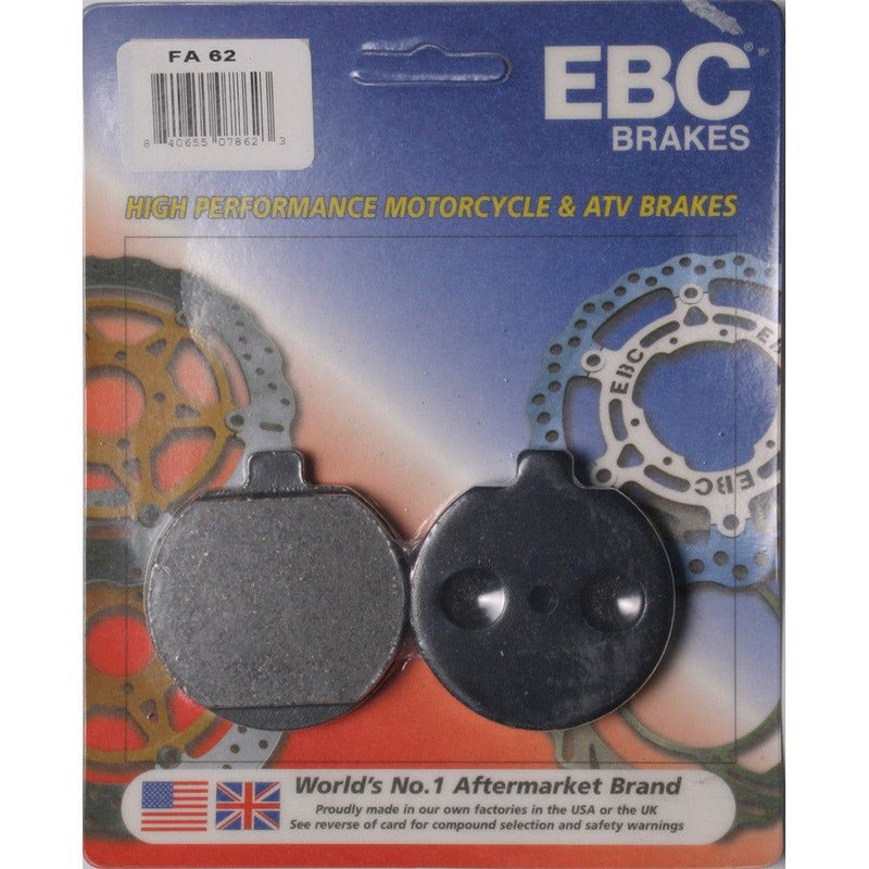 Load image into Gallery viewer, EBC 1 Pair Premium SFA Organic OE Replacement Brake Pads MPN FA62