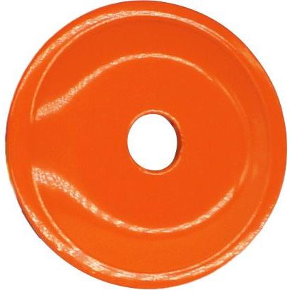 Load image into Gallery viewer, Woodys Round Grand Digger Support Plate Orange 48 Pack - ARG-3805-48