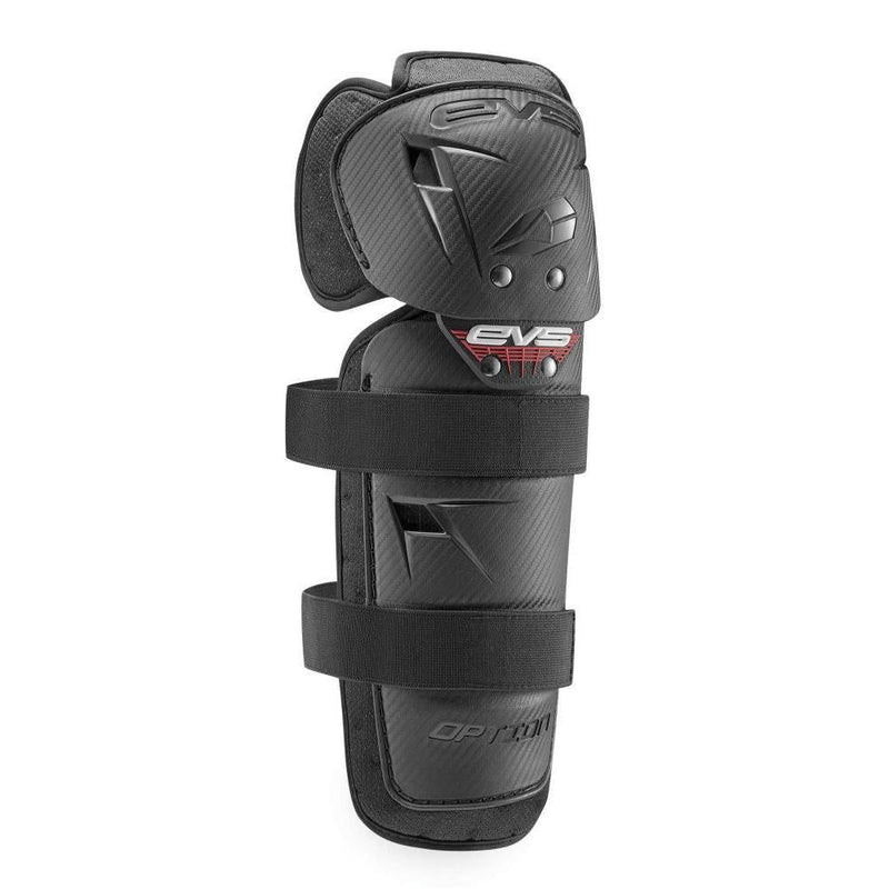 Load image into Gallery viewer, EVS Youth Option Knee/Shin Guards Black - OPTK16-BK-Y