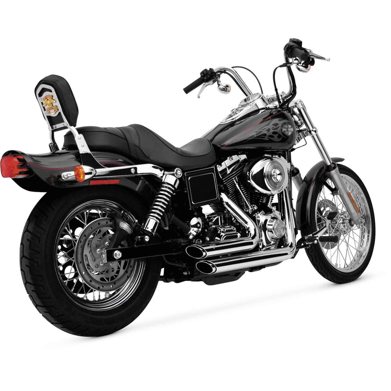 Load image into Gallery viewer, Vance & Hines 17213 Shortshots Staggered Exhaust System Chrome