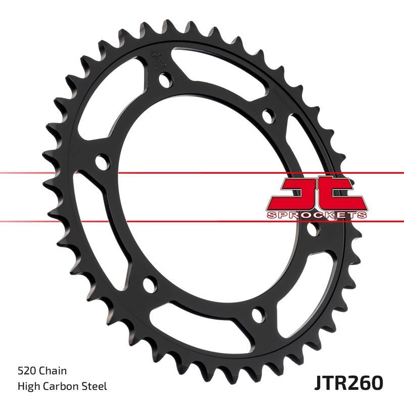 Load image into Gallery viewer, JT Sprockets Rear Steel Sprocket 38 Tooth 38T 520 Chain JTR260.38