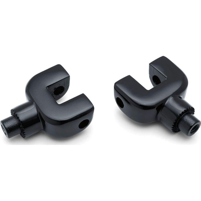 Load image into Gallery viewer, Kuryakyn Peg and Passenger Board Mount Adaptors Floorboard Gloss Black