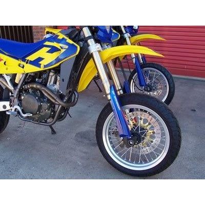 Load image into Gallery viewer, R&G Racing Black Fork Protectors For 2006-2009 Husqvarna SM610