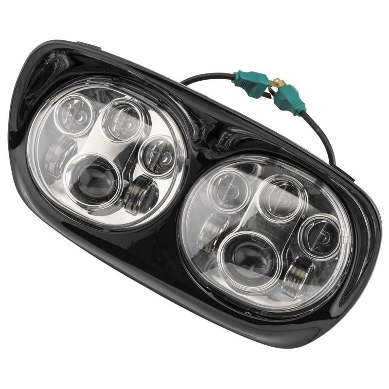 Load image into Gallery viewer, Letric Lighting Headlights For Road Glide Dual Chrome/Black