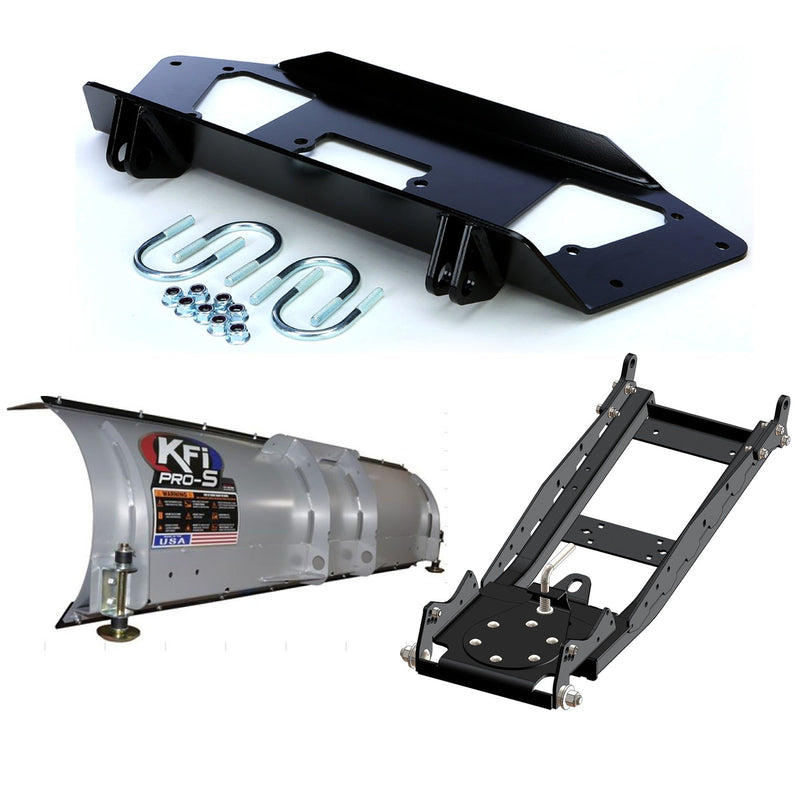 Load image into Gallery viewer, KFI UTV Snow Plow Kit For Kawasaki Mule 3010 KAF620H 4x4 2001-2008