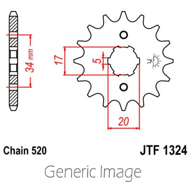 Load image into Gallery viewer, Front & Rear Steel Sprocket Kit for ATV/UTV HONDA TRX200 FourTrax 1990-1991