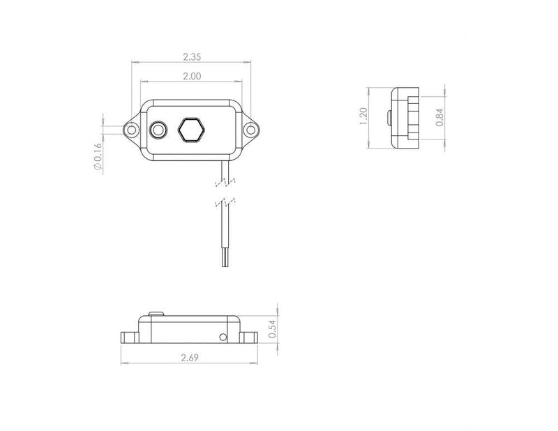 Load image into Gallery viewer, Baja Designs LED Dome Light Each With Switch Baja Amber Lens Universal 398057