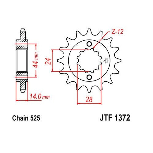 Load image into Gallery viewer, Front & Rear Sprocket Kit for Street HONDA VT750 Shadow RS 2010-2013