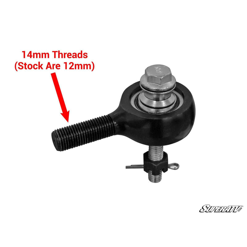 Load image into Gallery viewer, SuperATV Can-Am Maverick Z-Bend Tie Rod Kit - Replacement for SuperATV Lift Kits TRRA-CA-MAV-Z6-14-02