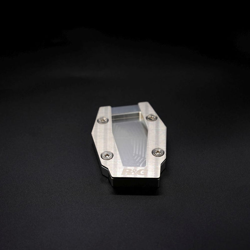 Load image into Gallery viewer, R&G Racing Silver Kickstand Shoe For 2022-2024 Ducati Multistrada V2