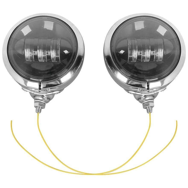 Load image into Gallery viewer, Letric Lighting Passing Lamps Only, Black/Chrome 4.5"