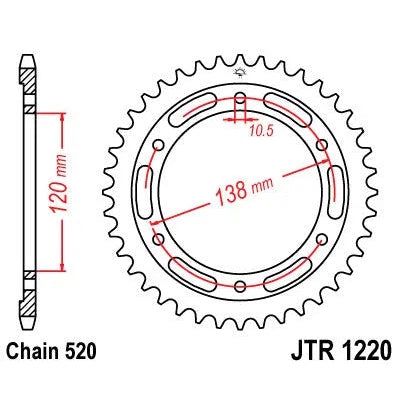 Load image into Gallery viewer, Front & Rear Sprocket Kit for HONDA CBR250 R/RA-B,C,D 11-13 JT Sprockets