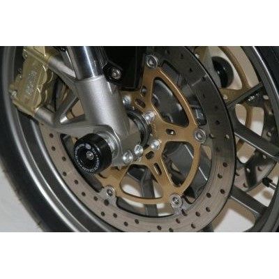 Load image into Gallery viewer, R&G Racing Black Fork Protectors For 2008-2013 Aprilia Mana 850 FP0080BK