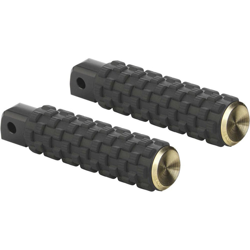 Load image into Gallery viewer, Arlen Ness Air Trax Brass Footpegs I-1309