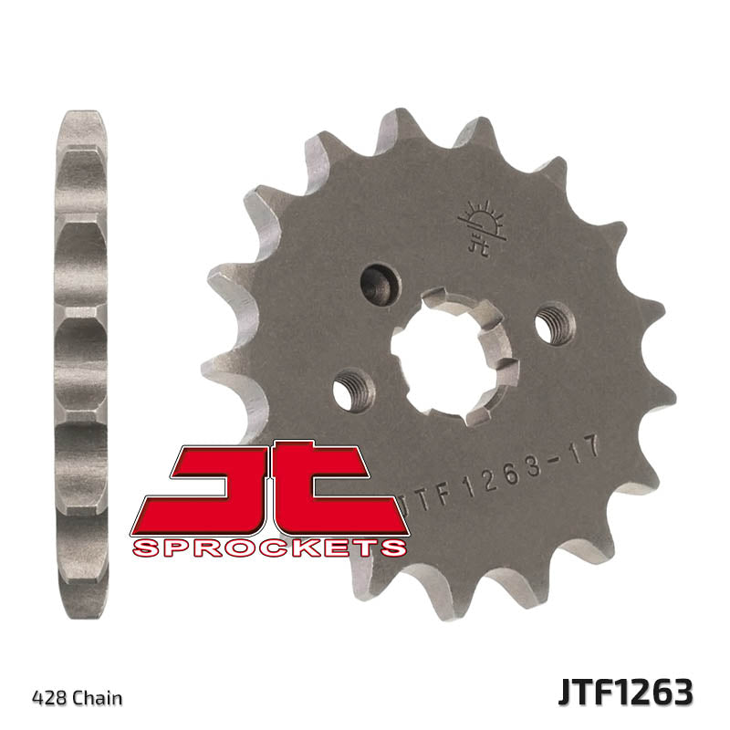 Load image into Gallery viewer, Front & Rear Sprocket Kit for YAMAHA DT125 E-USA 77 JT Sprockets