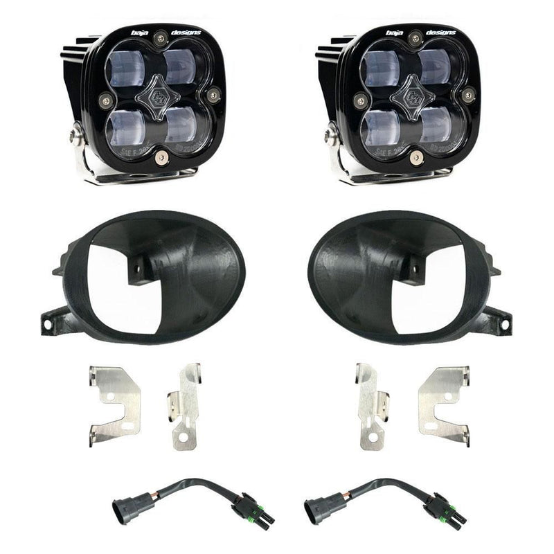 Load image into Gallery viewer, Baja Designs Fog Pocket Light Kit Squadron SAE Series Spot Pattern Clear Lens 447863