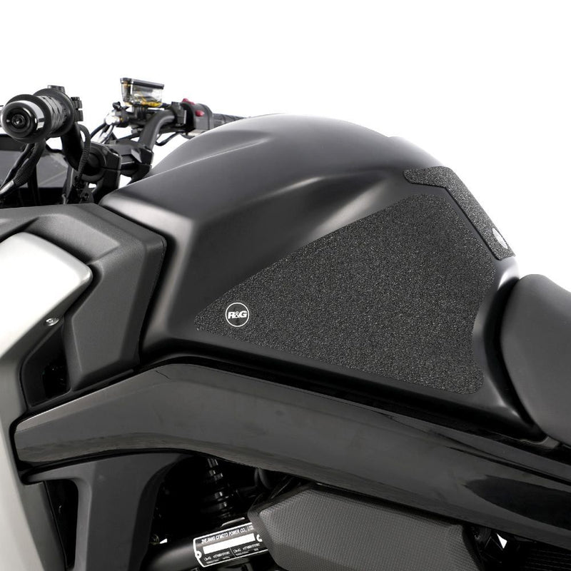 Load image into Gallery viewer, R&G Racing Black Tank Traction Grips For 2019-2024 CF-Moto 650GT EZRG2803BL