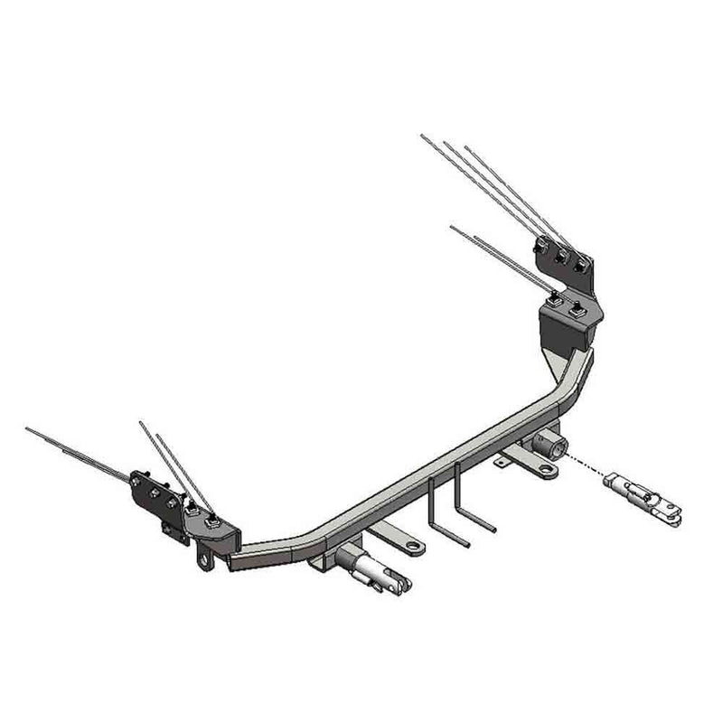 Load image into Gallery viewer, Blue Ox BX2663 Baseplate fits 2016-2018 Ford Focus Sedan/Hatchback (No RS)