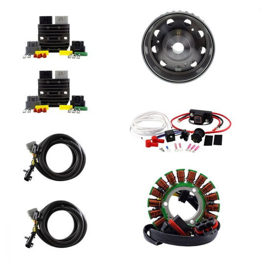 RMStator Splyt Stator Kit With Regulator, Dual Battery Isolator, And Flywheel