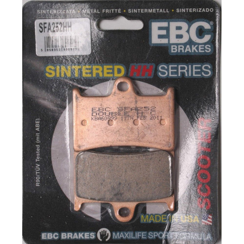 Load image into Gallery viewer, EBC 1 Pair SFA HH Series Scooter Sintered Brake Pads MPN SFA252HH