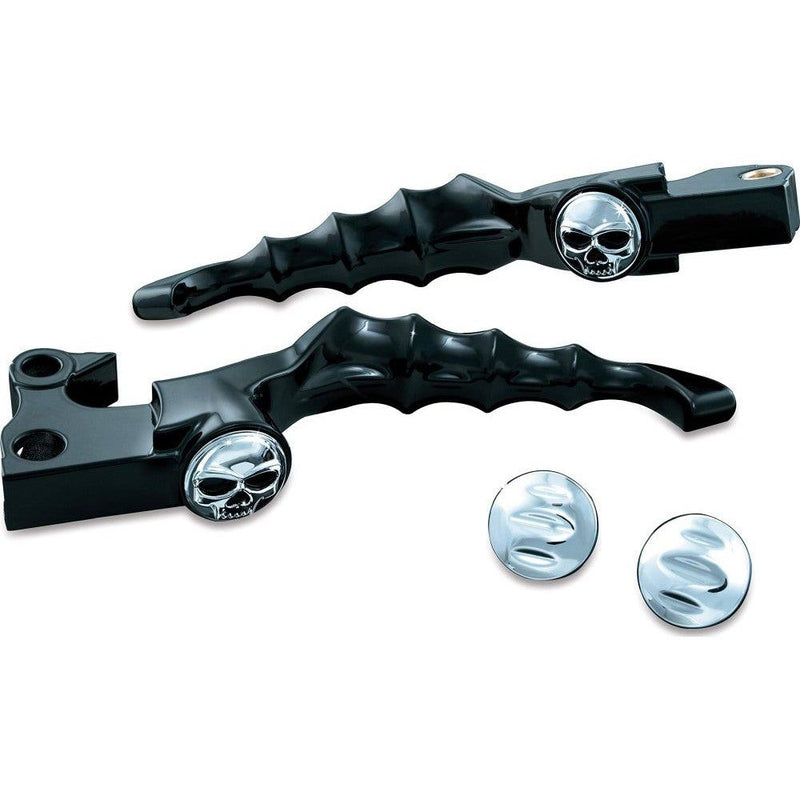 Load image into Gallery viewer, Kuryakyn Zombie Levers for V-Twins Black