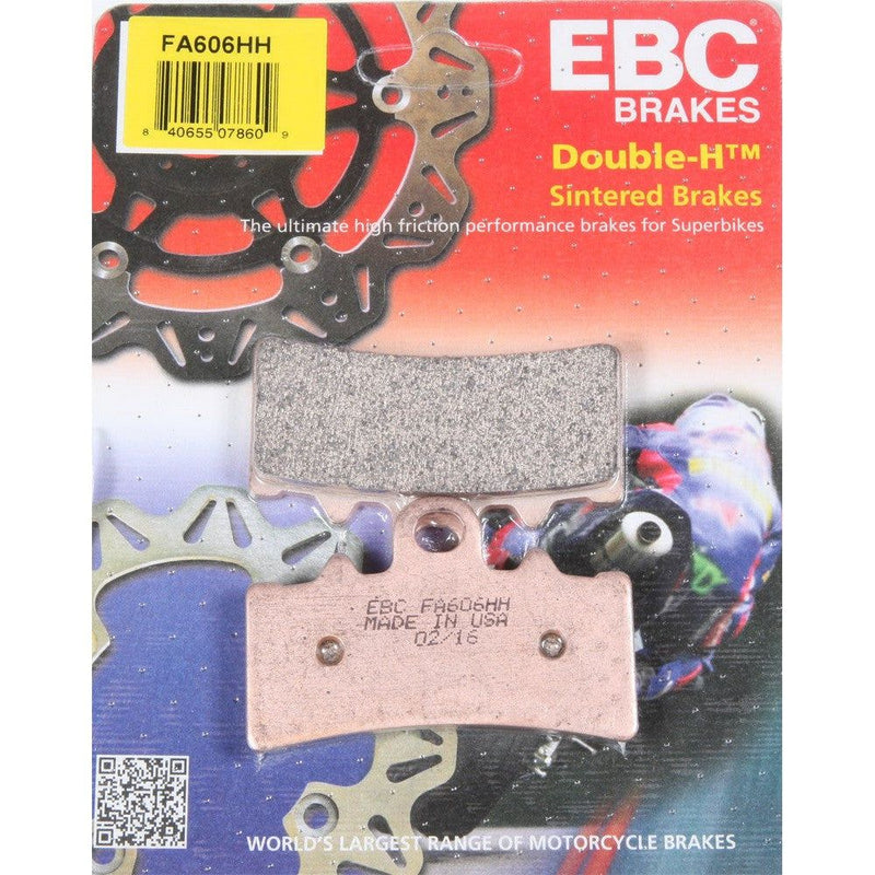 Load image into Gallery viewer, EBC 1 Pair Sintered HH Race Formula Brake Pads MPN FA606HH