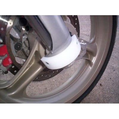 Load image into Gallery viewer, R&G Racing Black Fork Protectors For 2001-2005 Kawasaki ER-5 FP0027BK