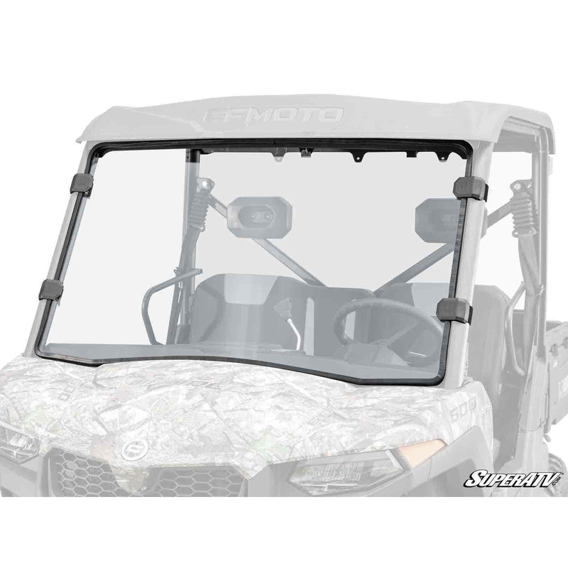 Load image into Gallery viewer, SuperATV CFMOTO UForce 600 Full Windshield Scratch Resistant Polycarbonate - Clear WS-CF-UF600-70