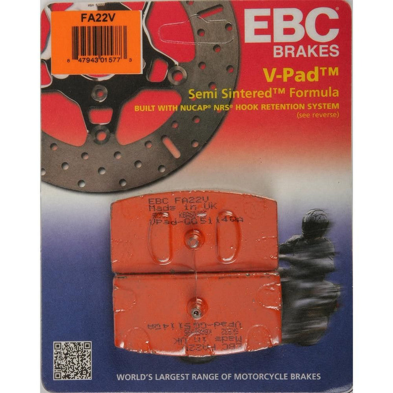 Load image into Gallery viewer, V-Series Semi Sintered Front Brake Pads for BMW R90/6 1973-1976 (Single rotor)