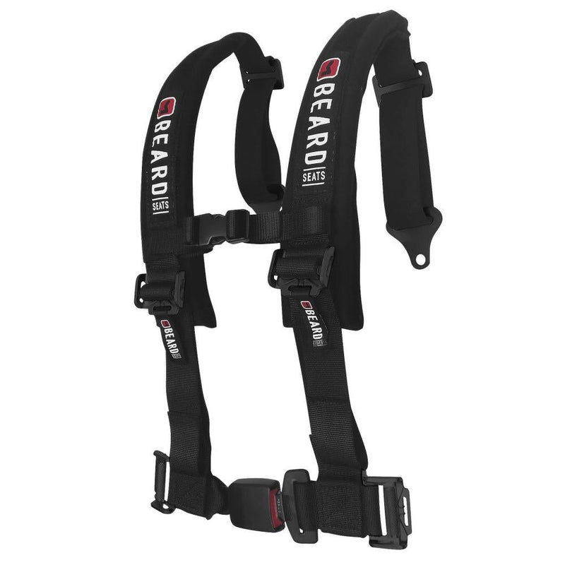 Load image into Gallery viewer, Beard Safety Harness System - 880-220-02 4-Point 2" x 2", Auto Buckle Black