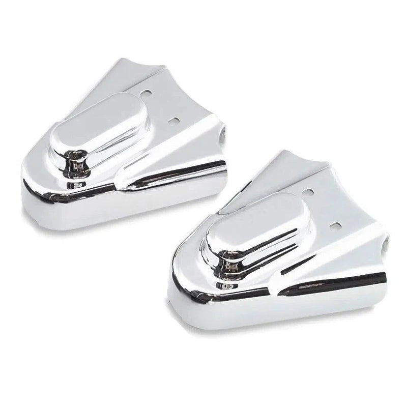 Load image into Gallery viewer, Harley FLSTFI Softail Fat Boy 2001-2006Phantom Swingarm Covers Chrome Kuryakyn