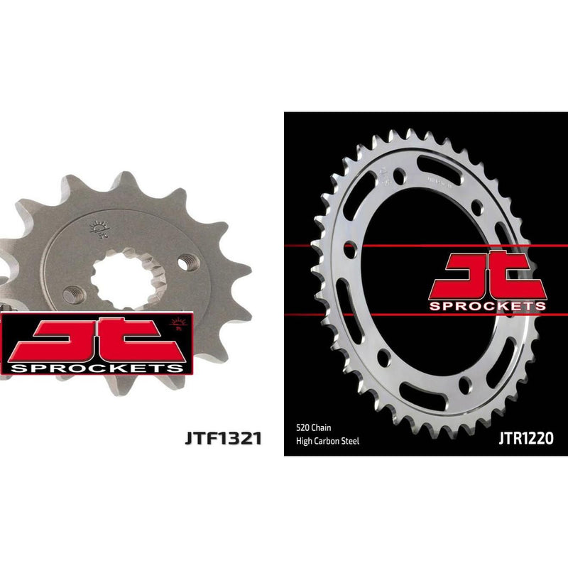 Load image into Gallery viewer, Front & Rear Sprocket Kit for HONDA CBR250 R/RA-B,C,D 11-13 JT Sprockets