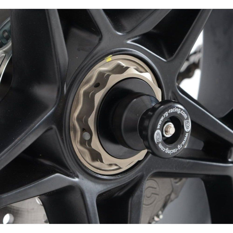 Load image into Gallery viewer, R&G Racing Black Spindle Sliders For 2001-2006 Honda VTR1000 SP-1