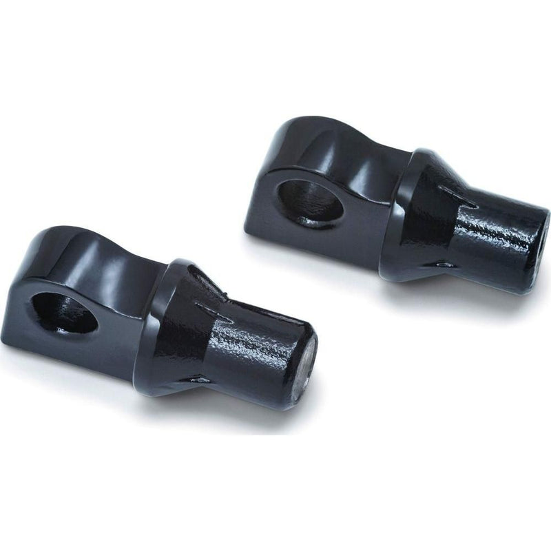 Load image into Gallery viewer, Kuryakyn Universal Peg Adaptors Male Mount Tapered Male Peg Adaptor Black