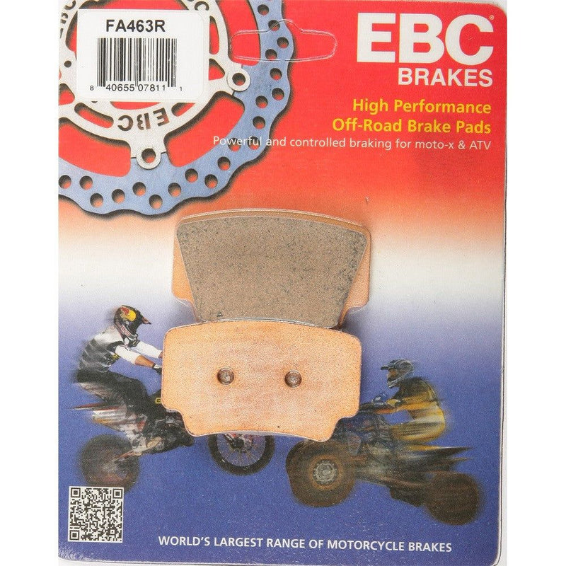 Load image into Gallery viewer, EBC 1 Pair Sintered R Series Heavy-Duty Brake Pads MPN FA463R