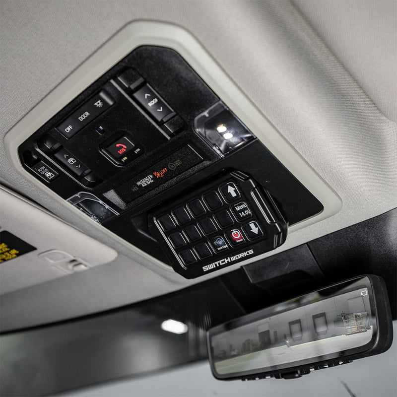 Load image into Gallery viewer, Switch Works Alpha12 Digital Smart Switcher with 12-Outputs With Mount For Toyota Tundra Hybrid 2022-2024