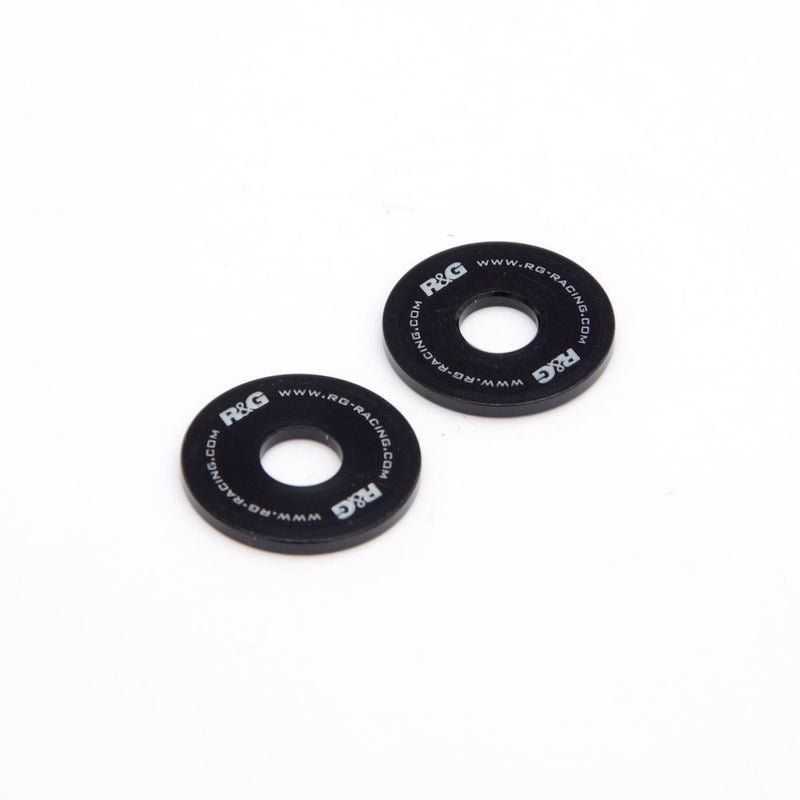 Load image into Gallery viewer, R&G Racing Black Rear Foot Rest Delete Blanking Plates BLP0103BK