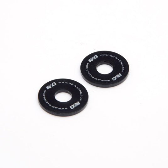 R&G Racing Black Rear Foot Rest Delete Blanking Plates BLP0103BK