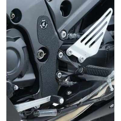 Load image into Gallery viewer, R&G Racing Black Boot Guard Kit For 2012-2019 Kawasaki ZZR1400 (ZX-14) EZBG402BL