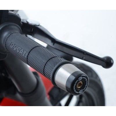 Load image into Gallery viewer, R&G Racing Black Bar End Sliders For 2015-2018 Ducati Scrambler Classic