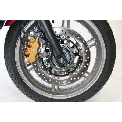 Load image into Gallery viewer, R&G Racing Black Fork Protectors For 2010-2012 Honda CBF600