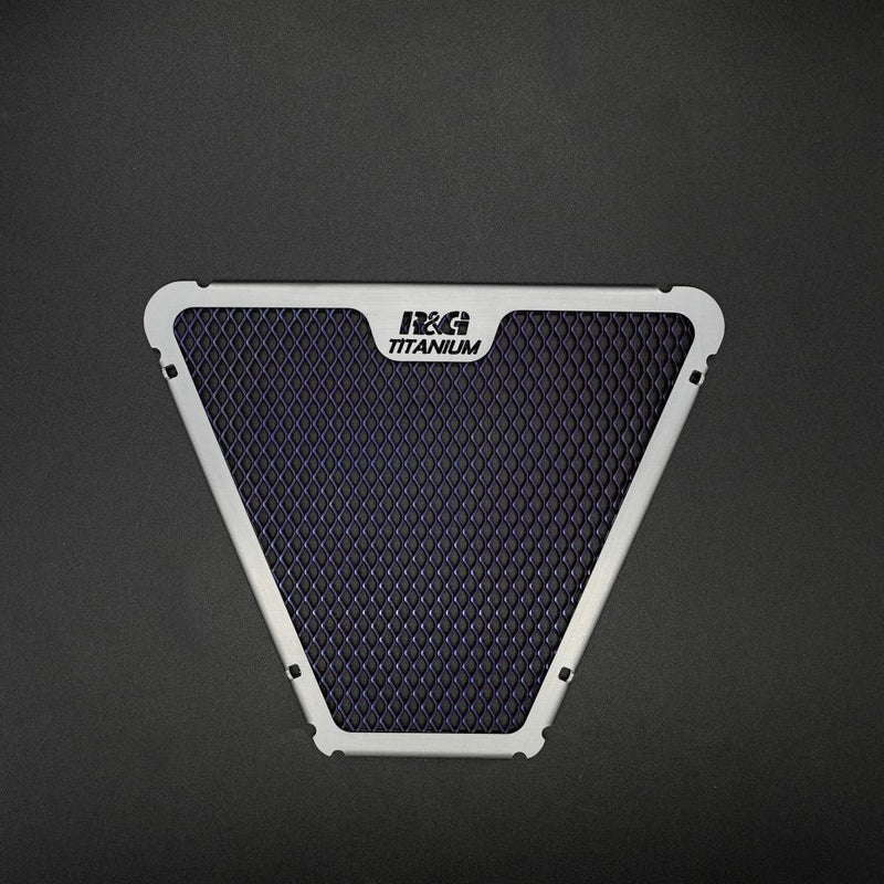 Load image into Gallery viewer, R&G Racing Titanium Oil Cooler Guard OCG0038RACINGTI