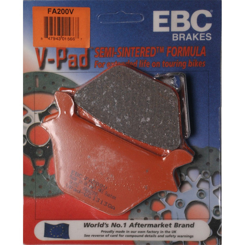 Load image into Gallery viewer, EBC Semi Sintered V Pad For Harley-Davidson FXST, FXSTB, FXSTC, FXSTS 1987-1999 Rear