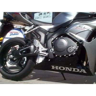 Load image into Gallery viewer, R&G Racing Black Classic Style Crash Protectors For 2004-2007 Honda CBR1000RR Fireblade