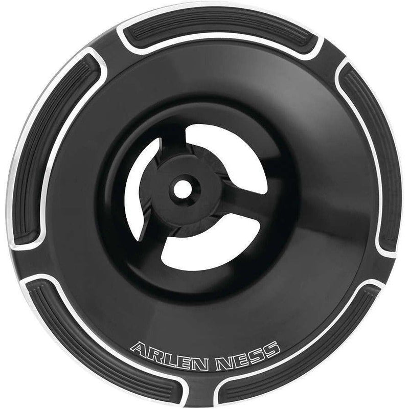 Load image into Gallery viewer, Arlen Ness Velocity Beveled Black Air Cleaner Cover 601-002