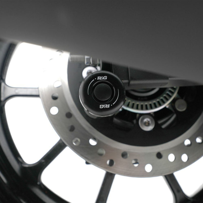 Load image into Gallery viewer, R&G Racing Black Cotton Reels Offset For 2024-2025 Kawasaki Eliminator 500