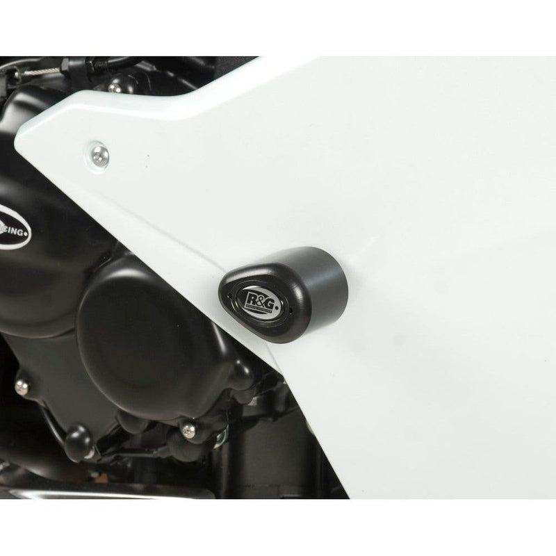 Load image into Gallery viewer, R&G Racing Black Aero Style Crash Protectors For 2011-2014 Honda CBR600F